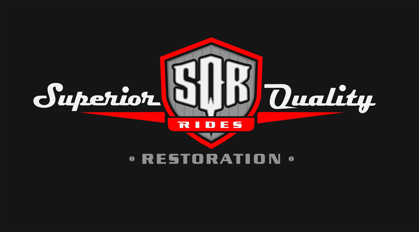 Superior Quality Rides Logo Black