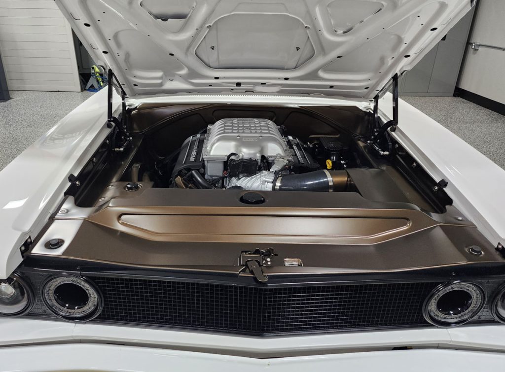 Superior Quality Rides 1968 Dodge Coronet Restomod hood engine